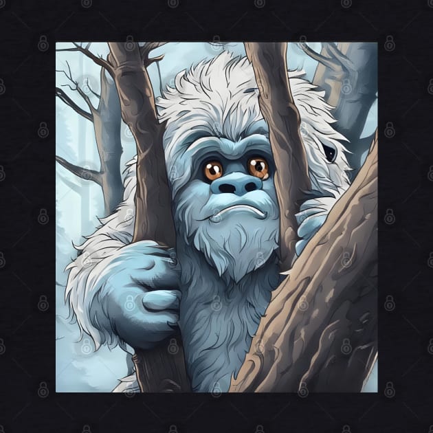 awkward yeti inspired afraid Yeti by Fadedstar